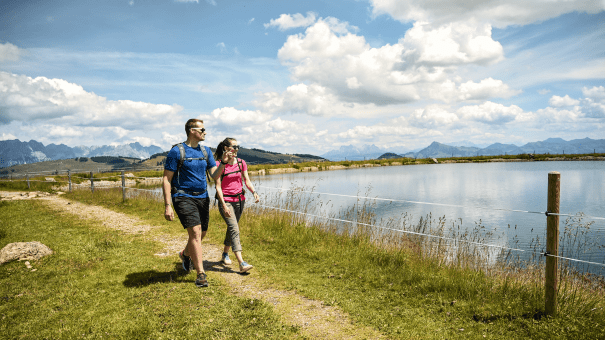 Glücksmomente beim Wandern